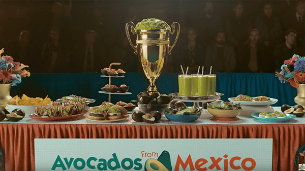 Colosseum Tailgating in Avocados From Mexico's Big Game Ad