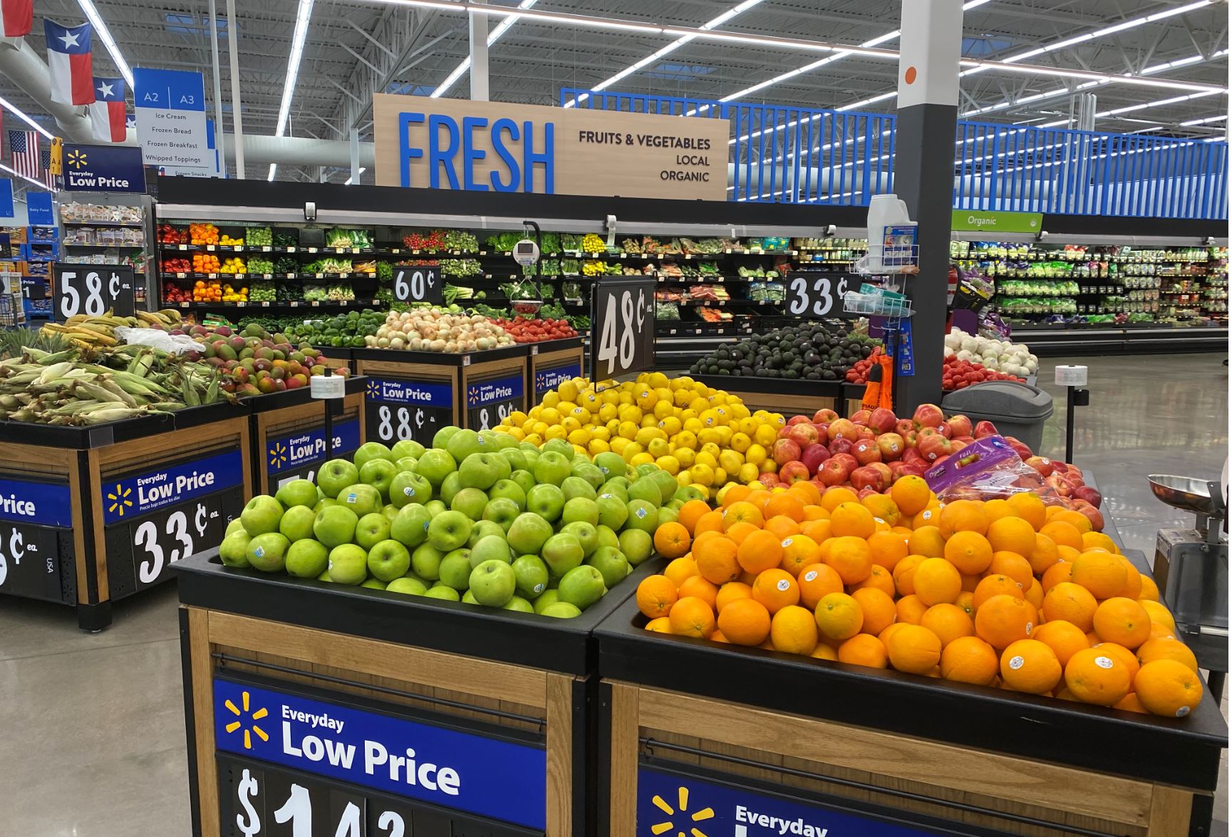 PHOTOS Walmart Refreshes Produce Department Produce Blue Book