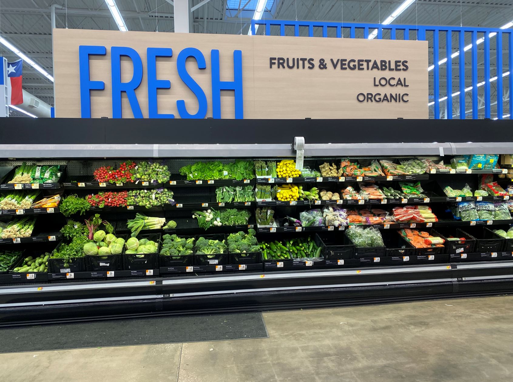 Walmart launches 'refresh' of produce department