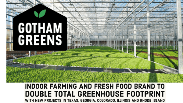 Gotham Greens Opens New High-Tech Greenhouse in Providence, R.I.