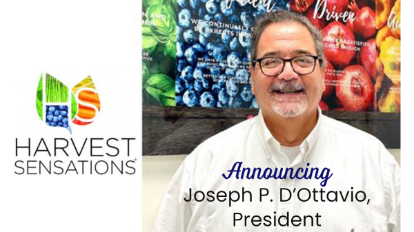 Harvest Sensations Welcomes New President!