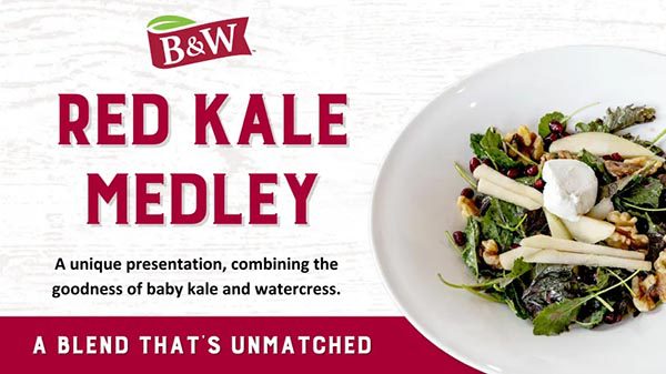 red kale medley