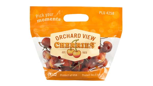 orchard view cherries bag