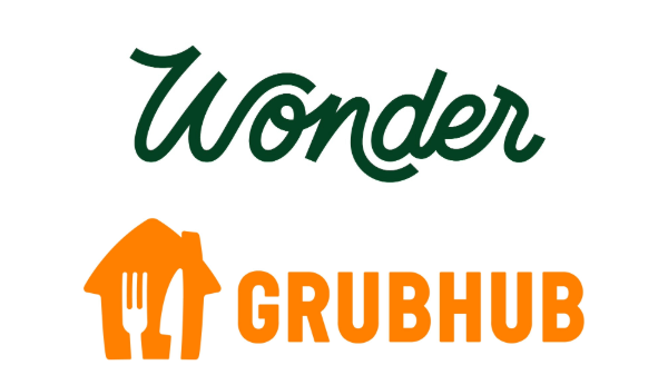 wonder grubhub logos