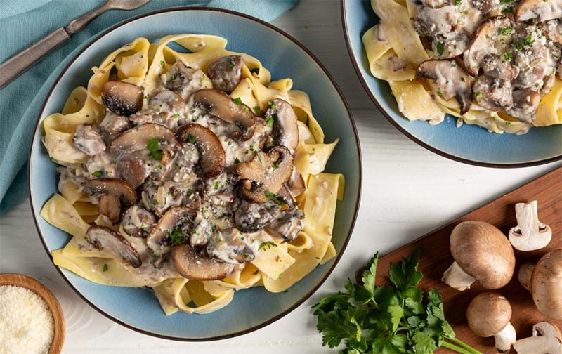 mushroom council pasta recipe