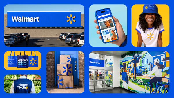 walmart brand refresh collage 2025