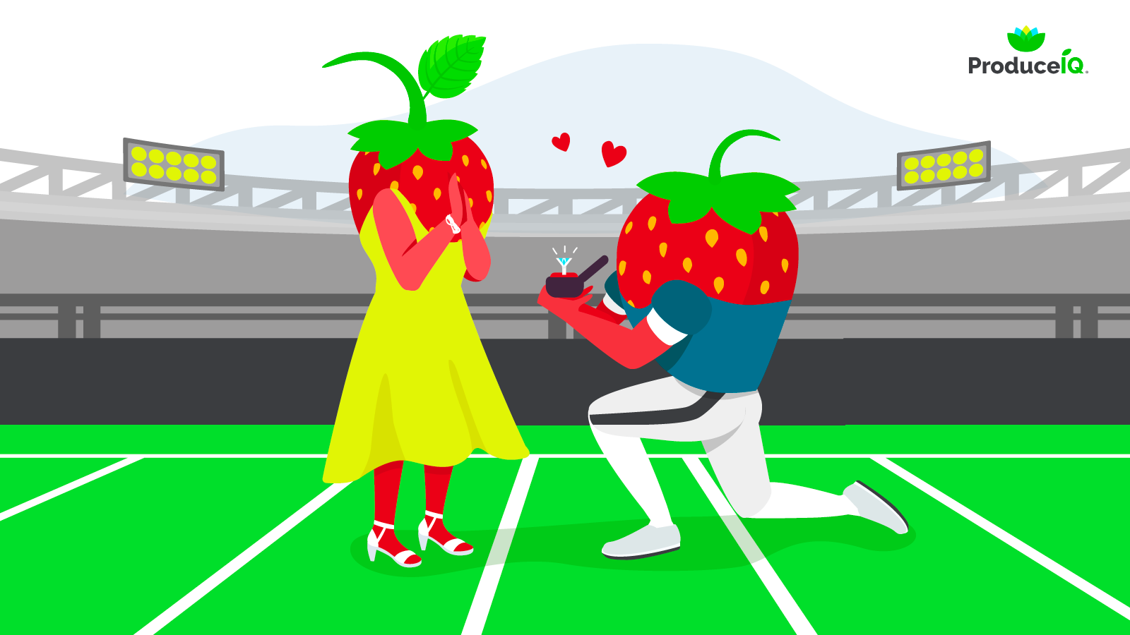 Strawberry-proposing-at-superbowl-football-eagles