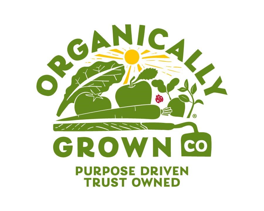 organically grown company logo